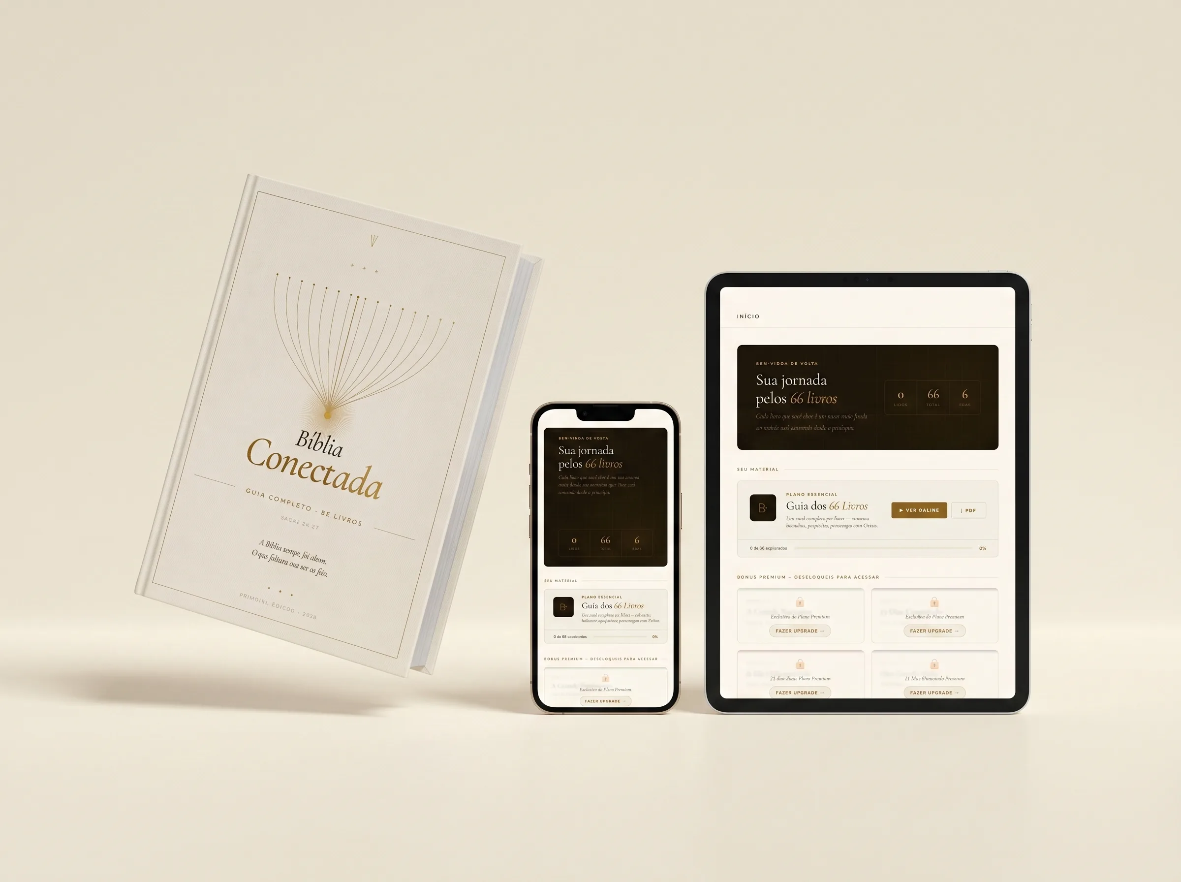 Guía Biblia Conectada — acceso en celular y tablet
