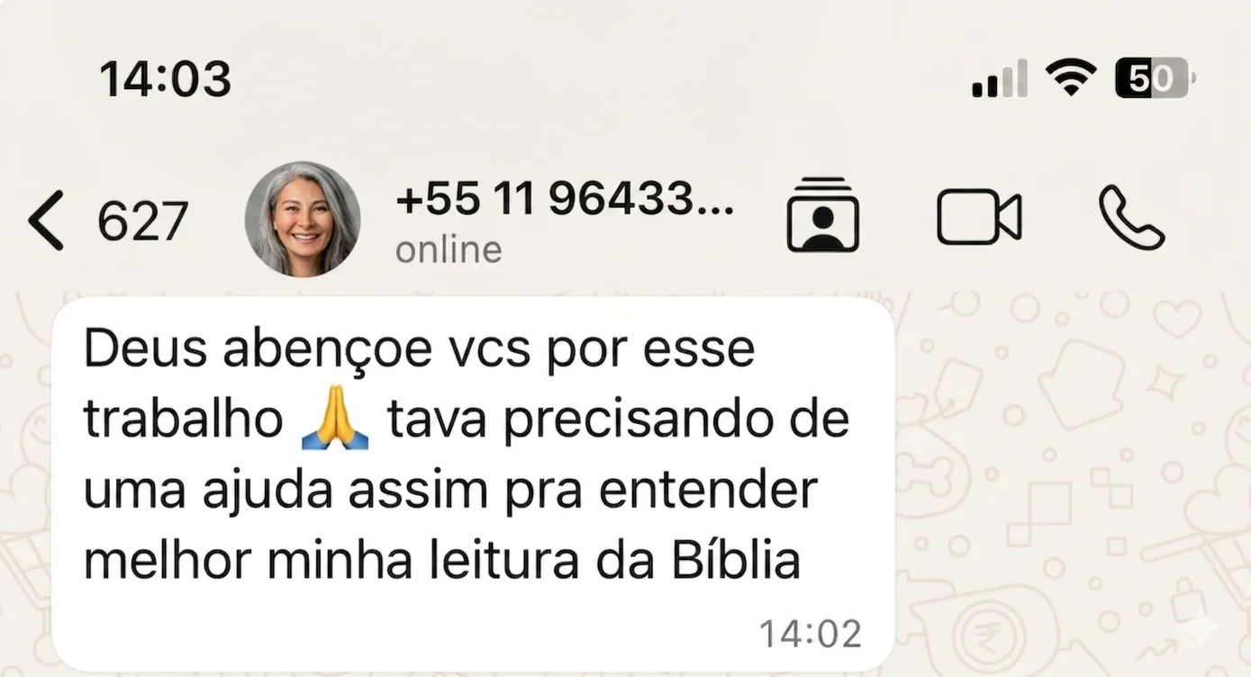 Testimonio WhatsApp